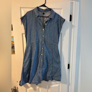 Universal Thread Blue Denim Dress